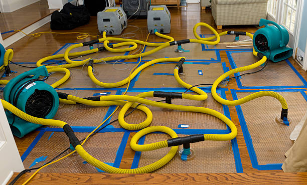 Professional Storm Water Damage Restoration technician working in College Park, GA